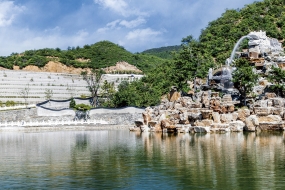 懋龙溪山水环境